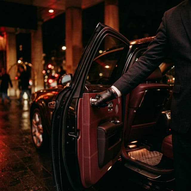 Professional limo service